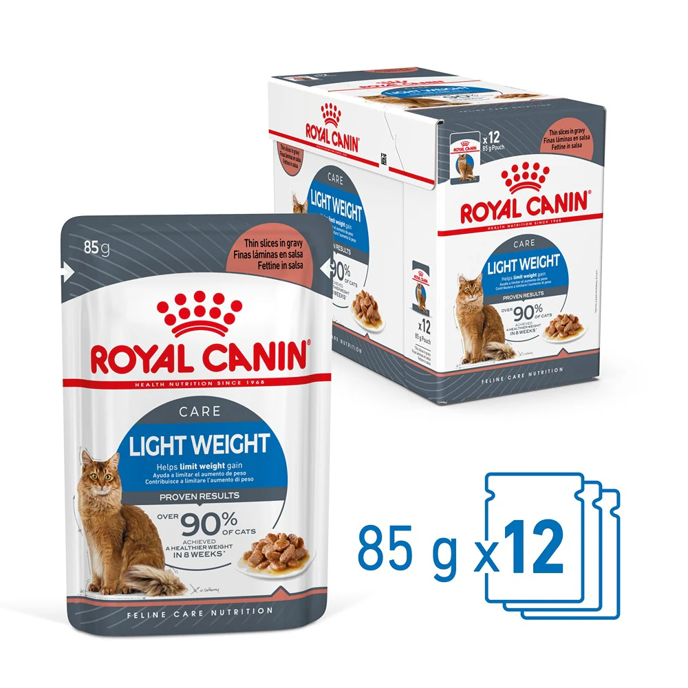 Royal Canin Light Weight Care Gravy Adult Wet Cat Food - Image 3