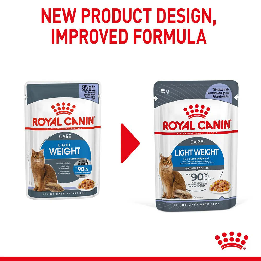 Royal Canin Light Weight Care Jelly Adult Wet Cat Food - Image 4