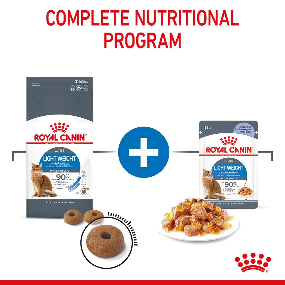 Royal Canin Light Weight Care Jelly Adult Wet Cat Food - Image 7