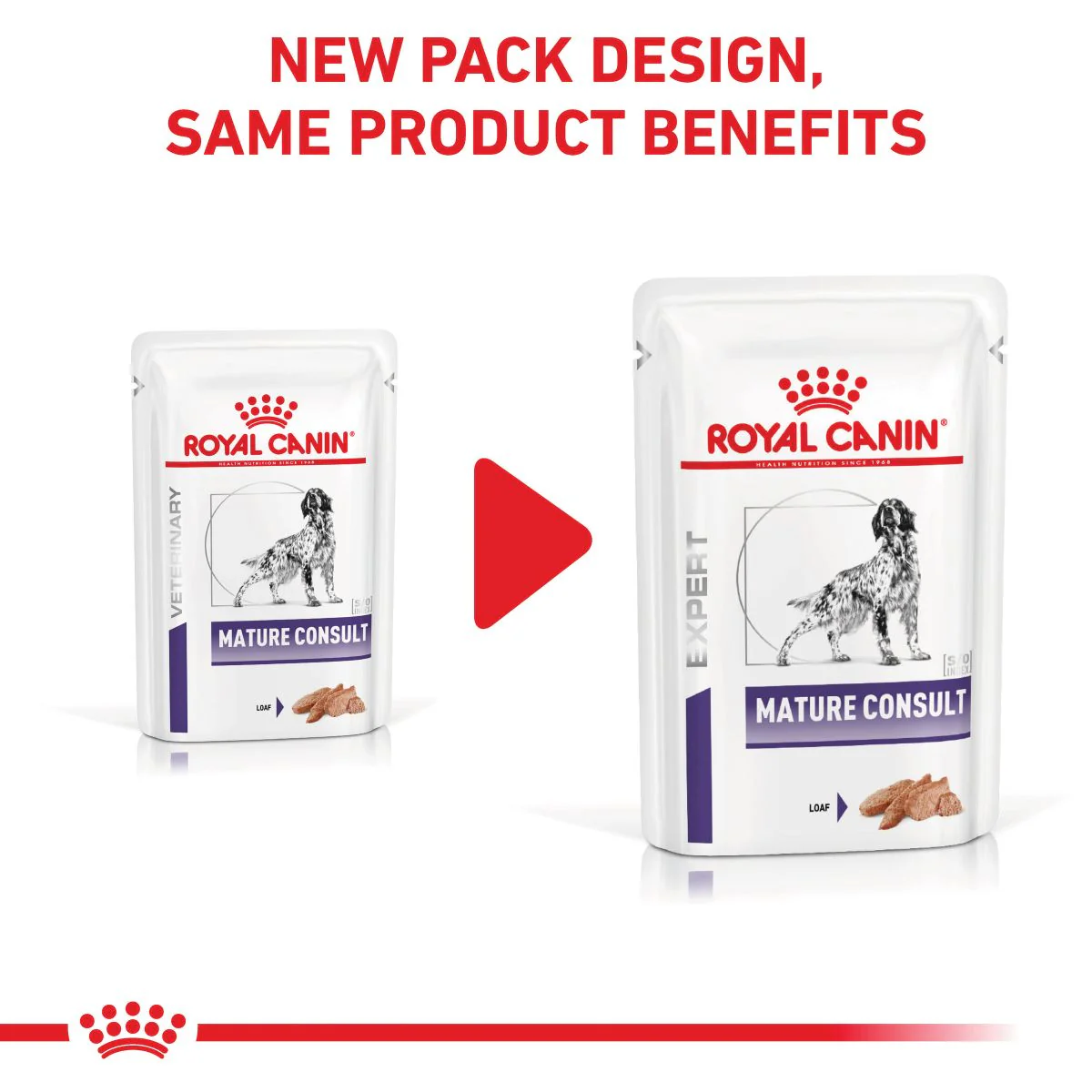 Royal Canin VET Mature Consult Loaf Wet Dog Food 85g - Image 3