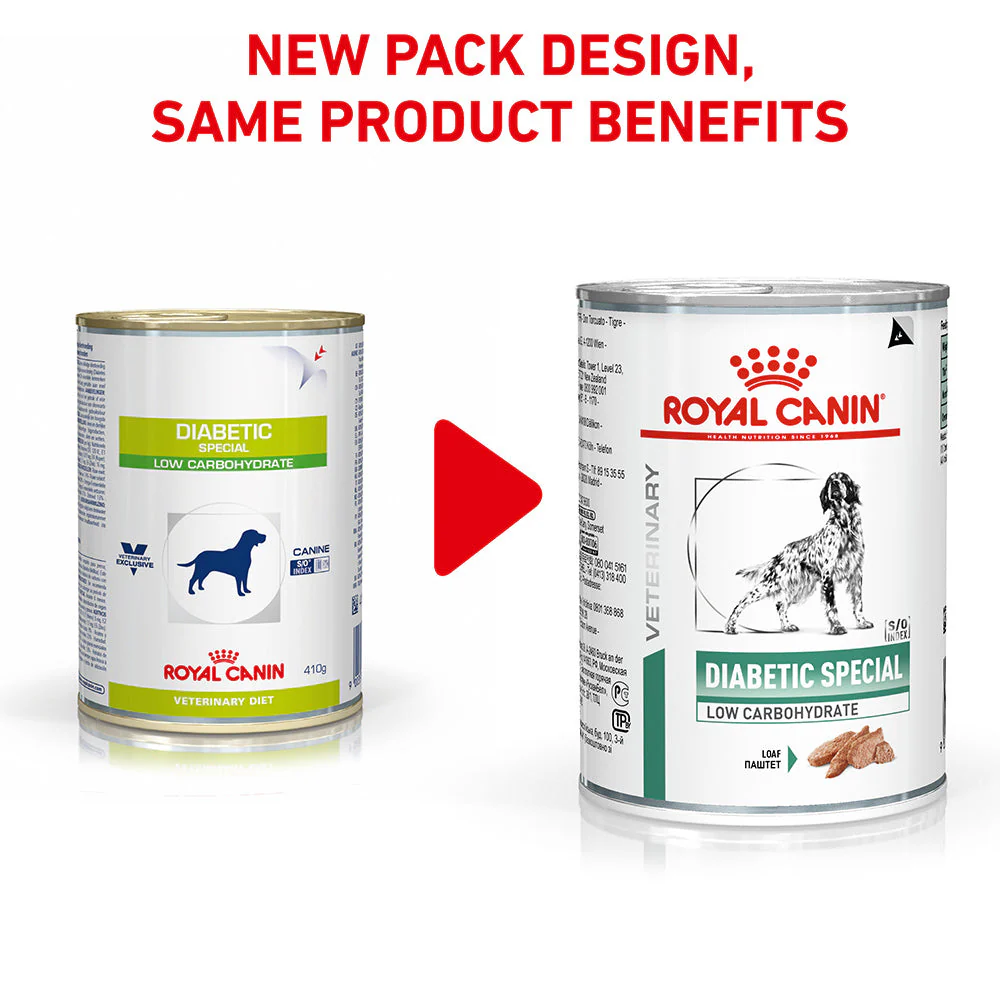 Royal Canin Veterinary Diabetic Special Low Carbohydrate Wet Dog Food - Image 2