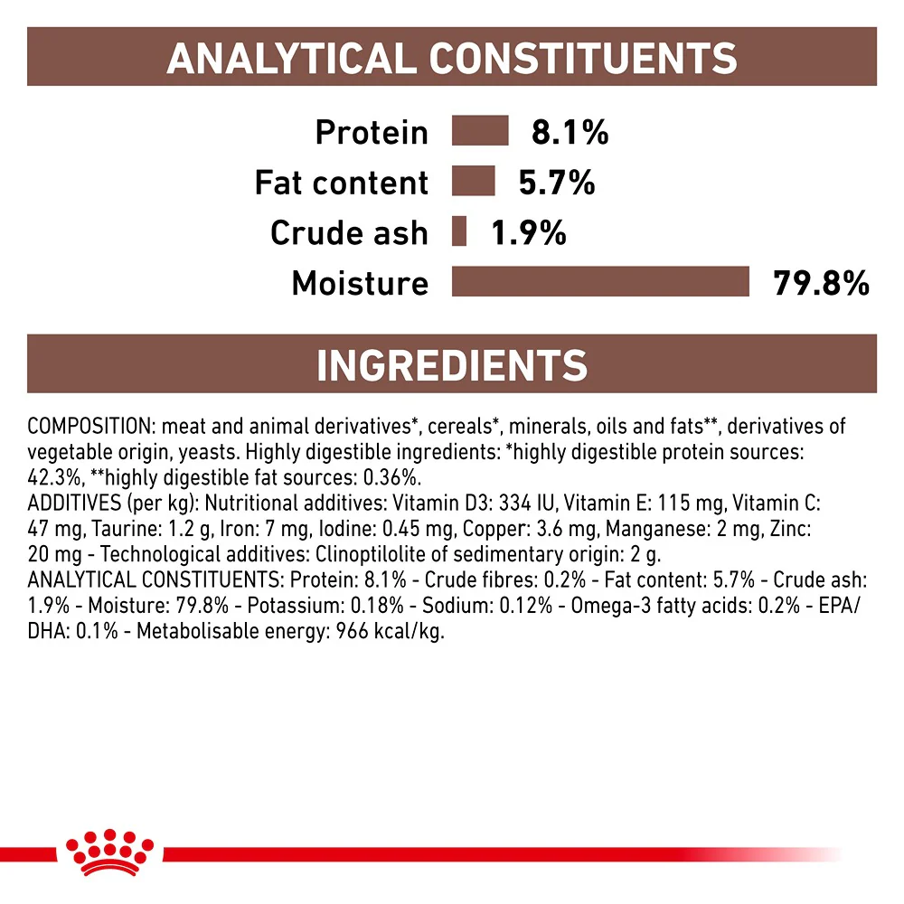 Royal Canin Veterinary Diet Gastrointestinal Care Wet Cat Food - Image 6
