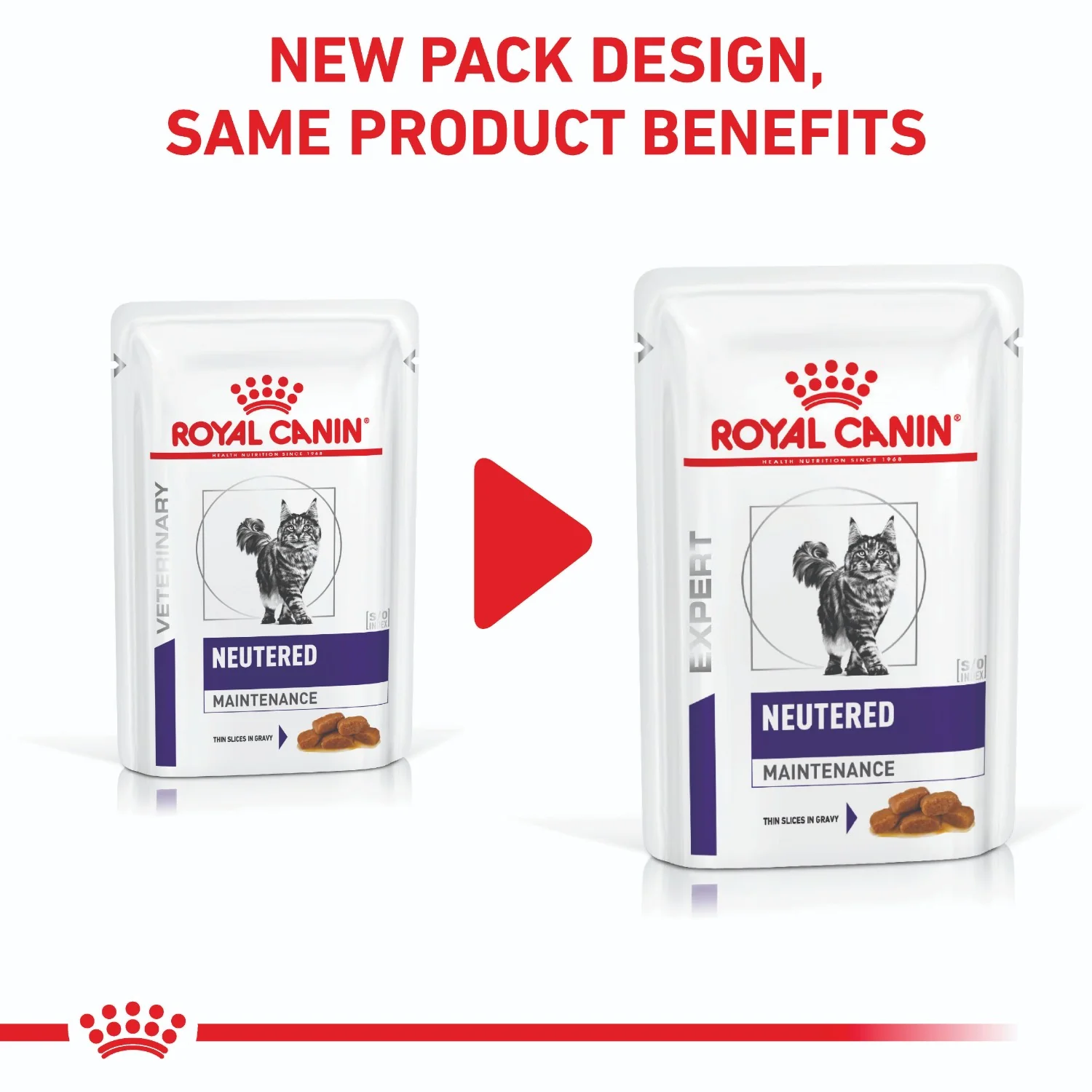 ROYAL CANIN VETERINARY DIET Neutered Weight Balance Wet Cat Food Pouches 100g - Image 3