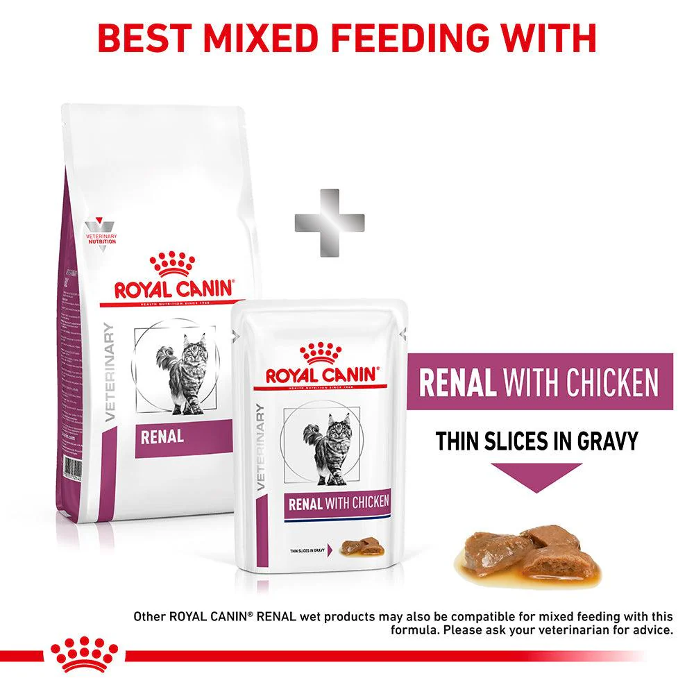 Royal Canin Veterinary Renal Dry Cat Food - Image 27