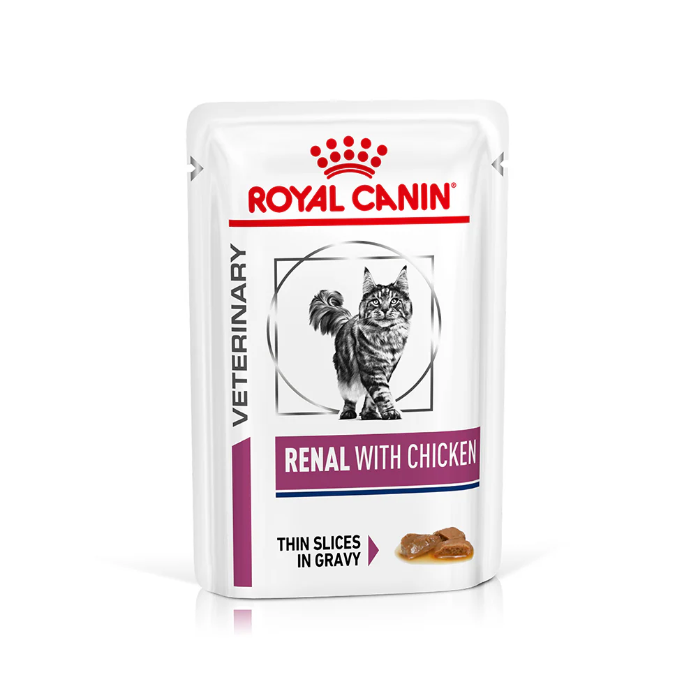 Royal Canin Veterinary Renal Chicken Wet Cat Food