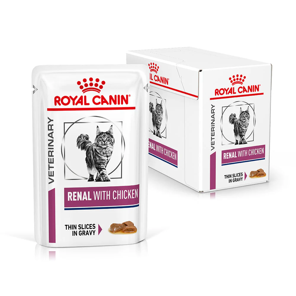Royal Canin Veterinary Renal Chicken Wet Cat Food - Image 11