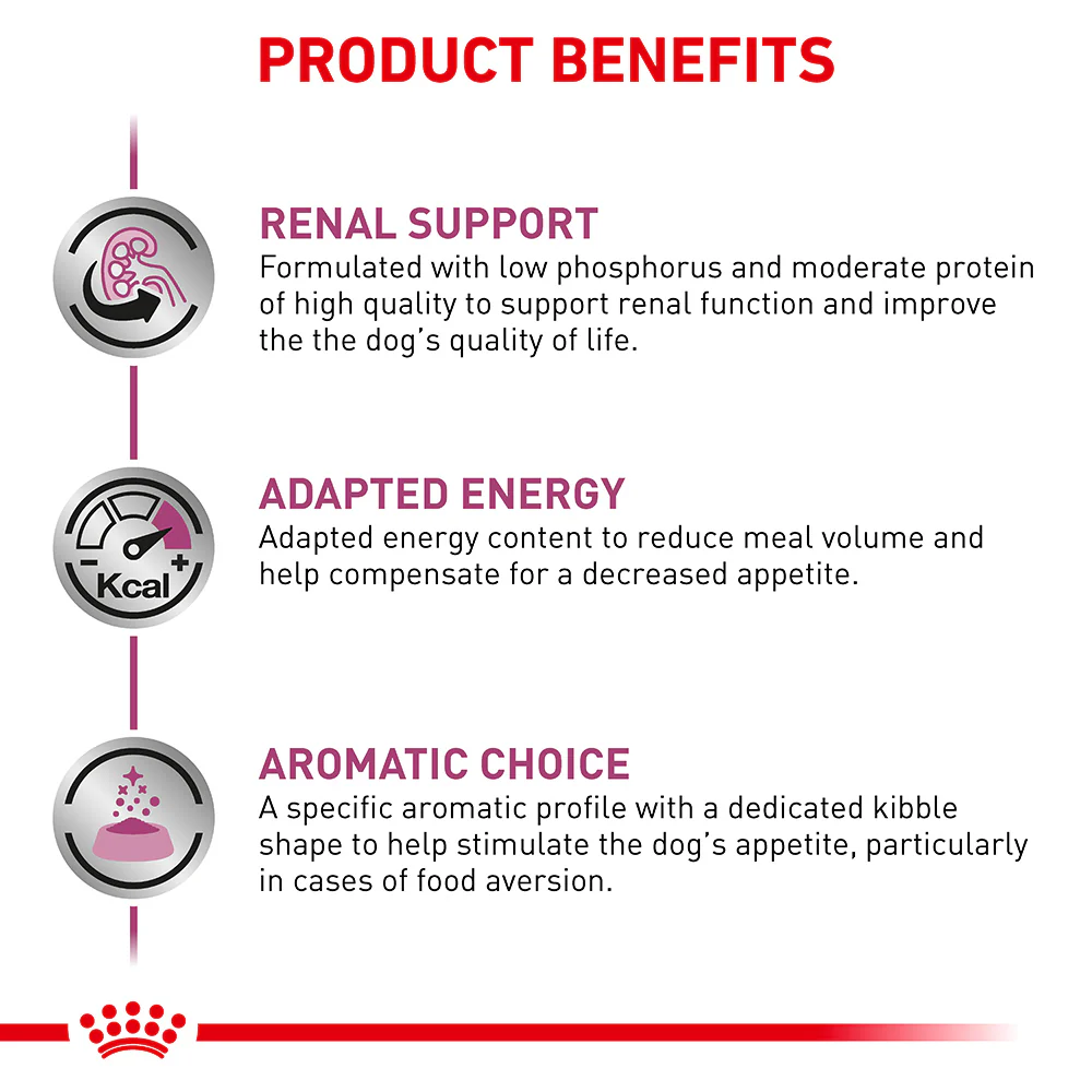 ROYAL CANIN VETERINARY DIET Renal Select Adult Dry Dog Food 2kg - Image 6