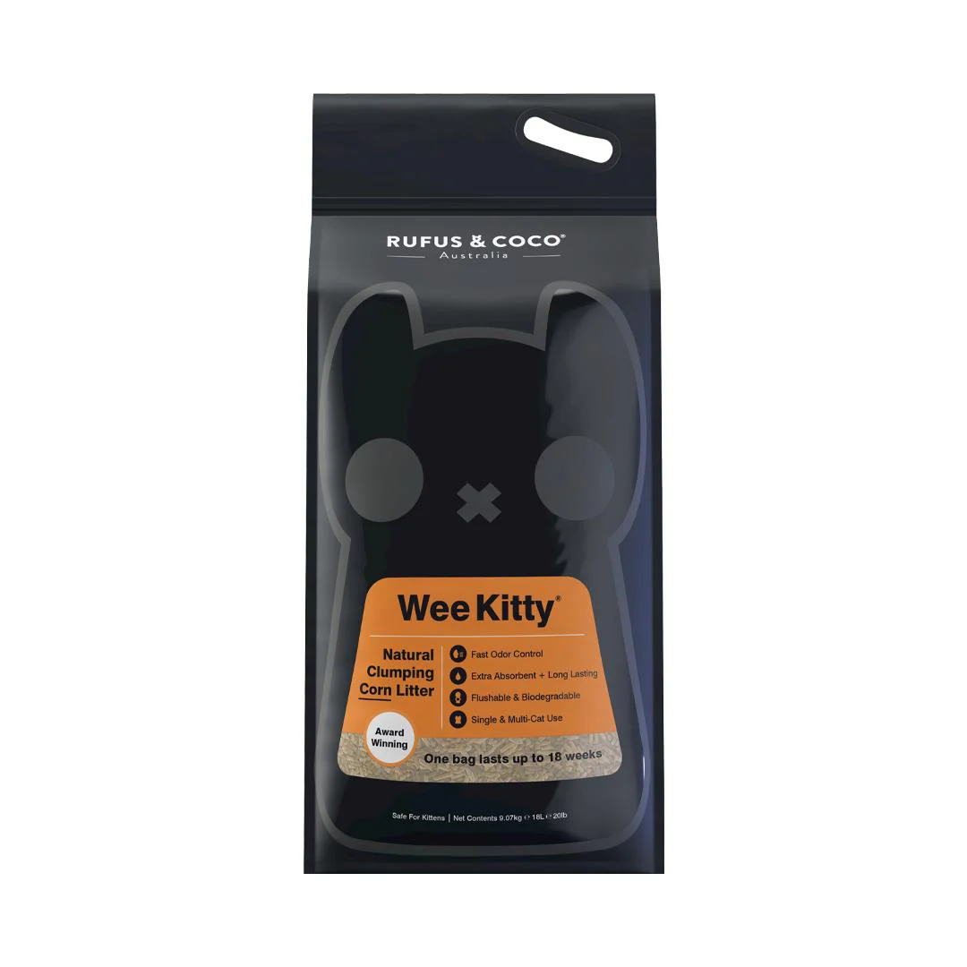 Wee Kitty Clumping Corn Litter - Image 3