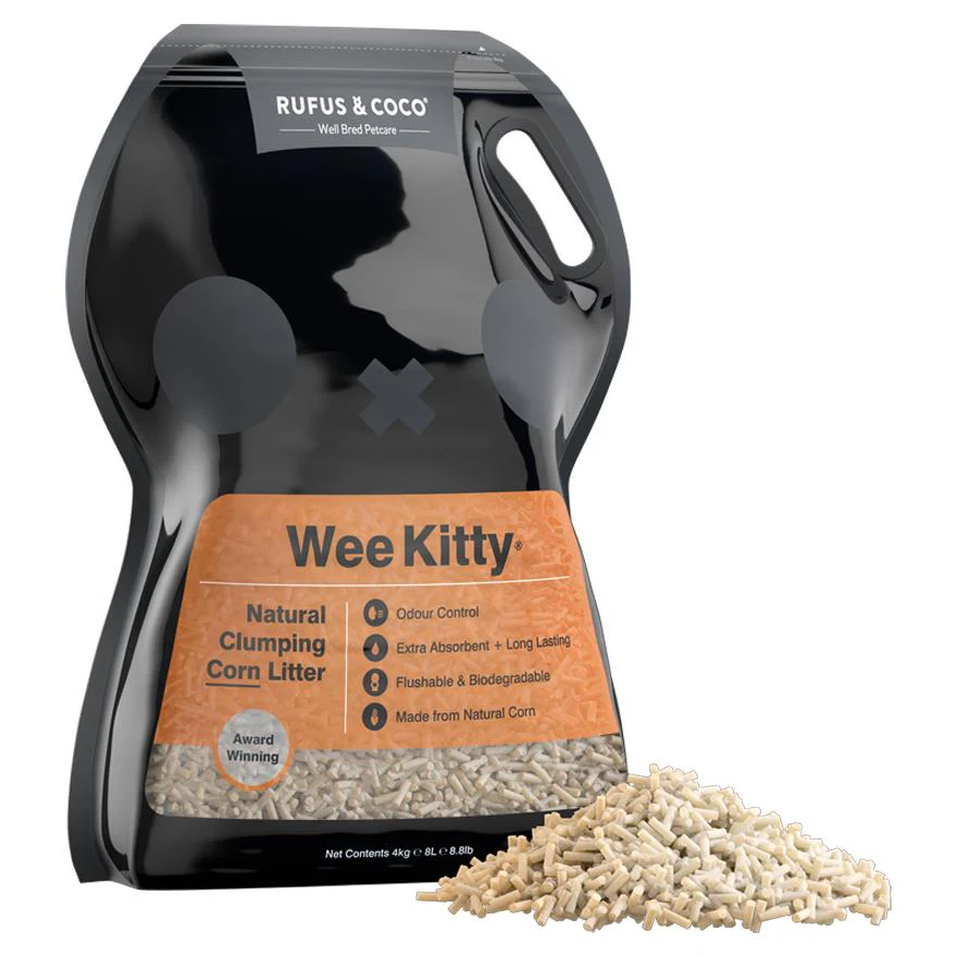 Wee Kitty Clumping Corn Litter - Image 7