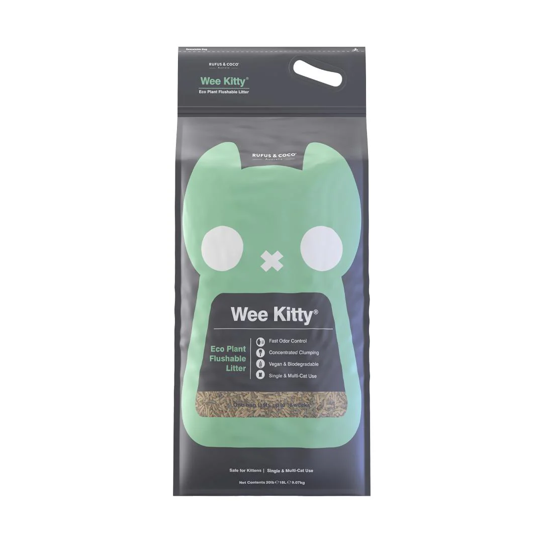 Wee Kitty Eco Plant Clumping Litter - Image 2