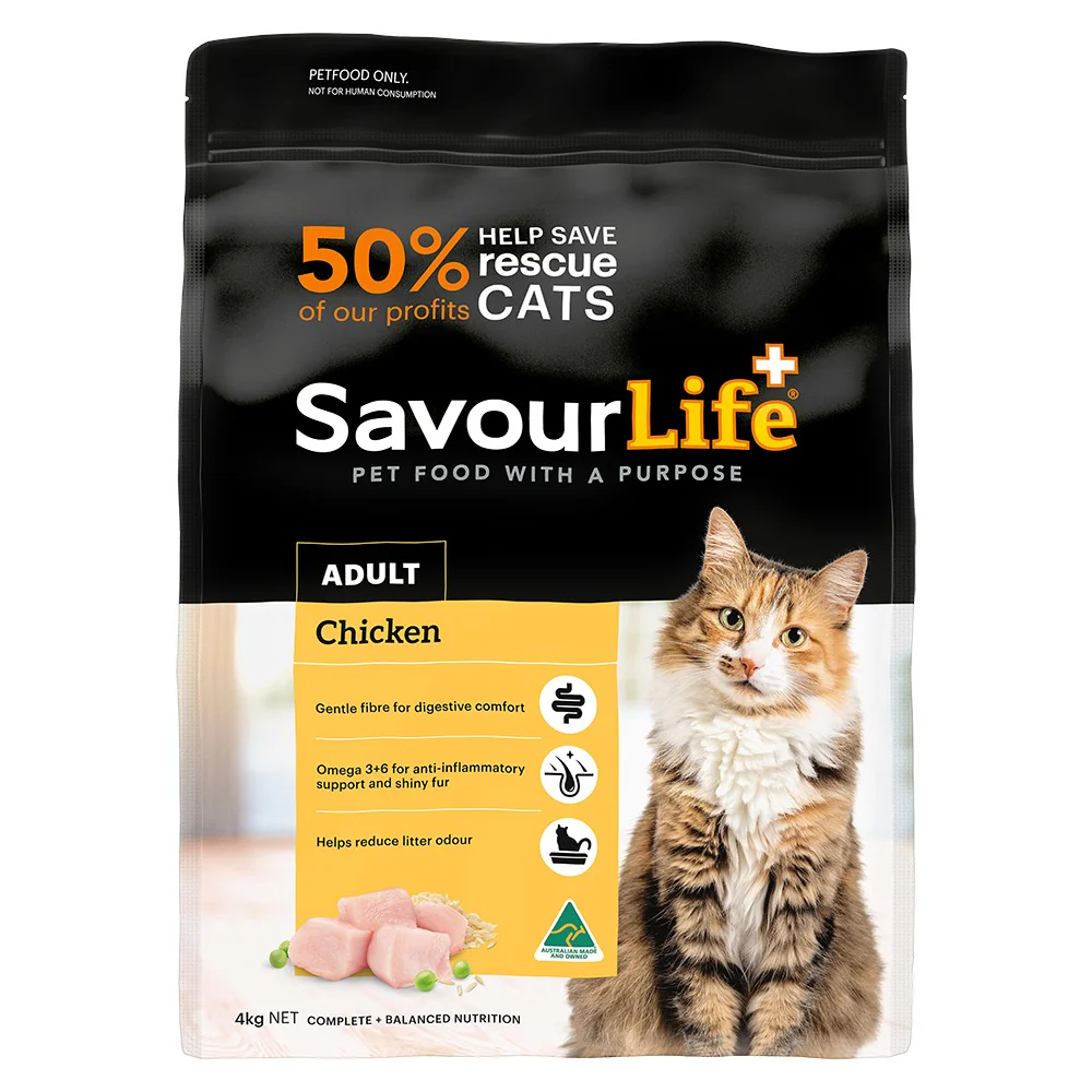 SavourLife Adult Chicken Dry Cat Food - Image 2