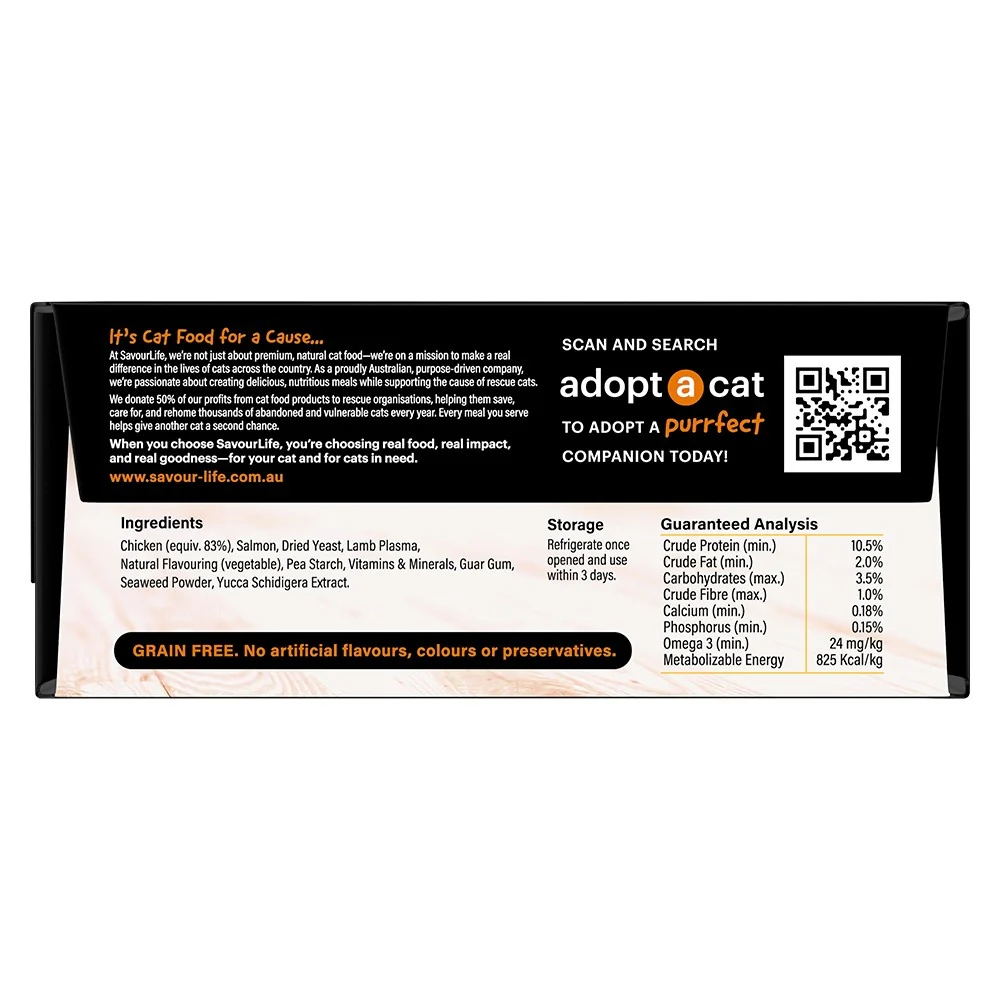 SavourLife Adult Chicken Pate Wet Cat Food - Image 11