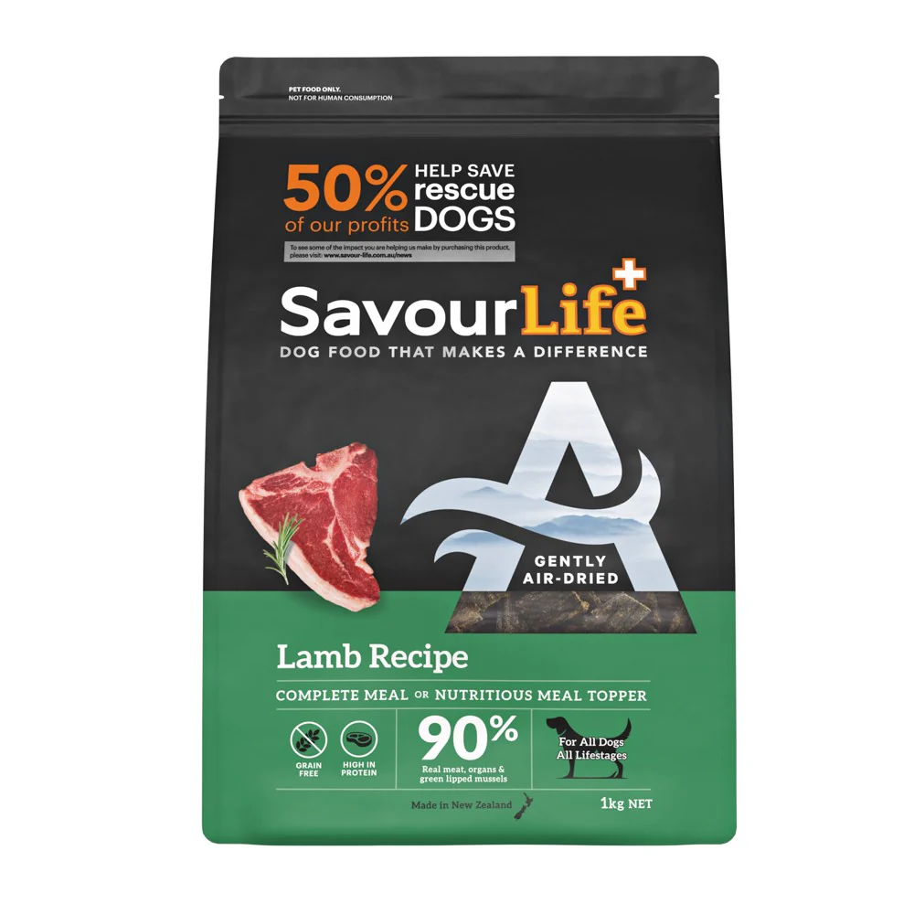 SavourLife Air Dried Adult Lamb Recipe Dry Dog Food