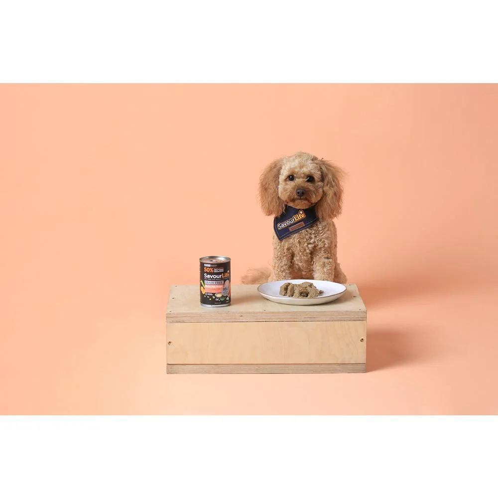 SavourLife Grain Free Adult Ocean Fish Recipe Wet Dog Food 375g - Image 7
