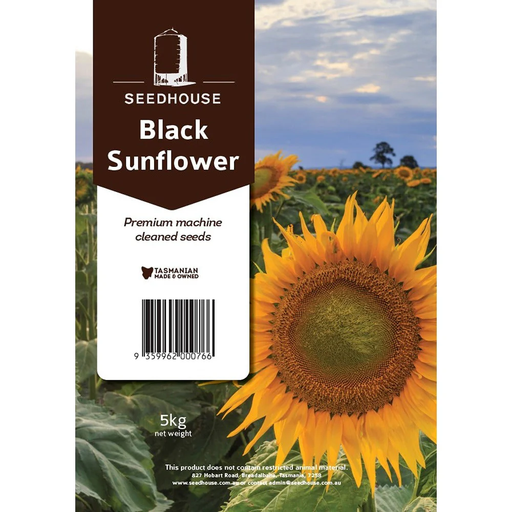 Seedhouse Black Sunflower Bird Seed - Image 3