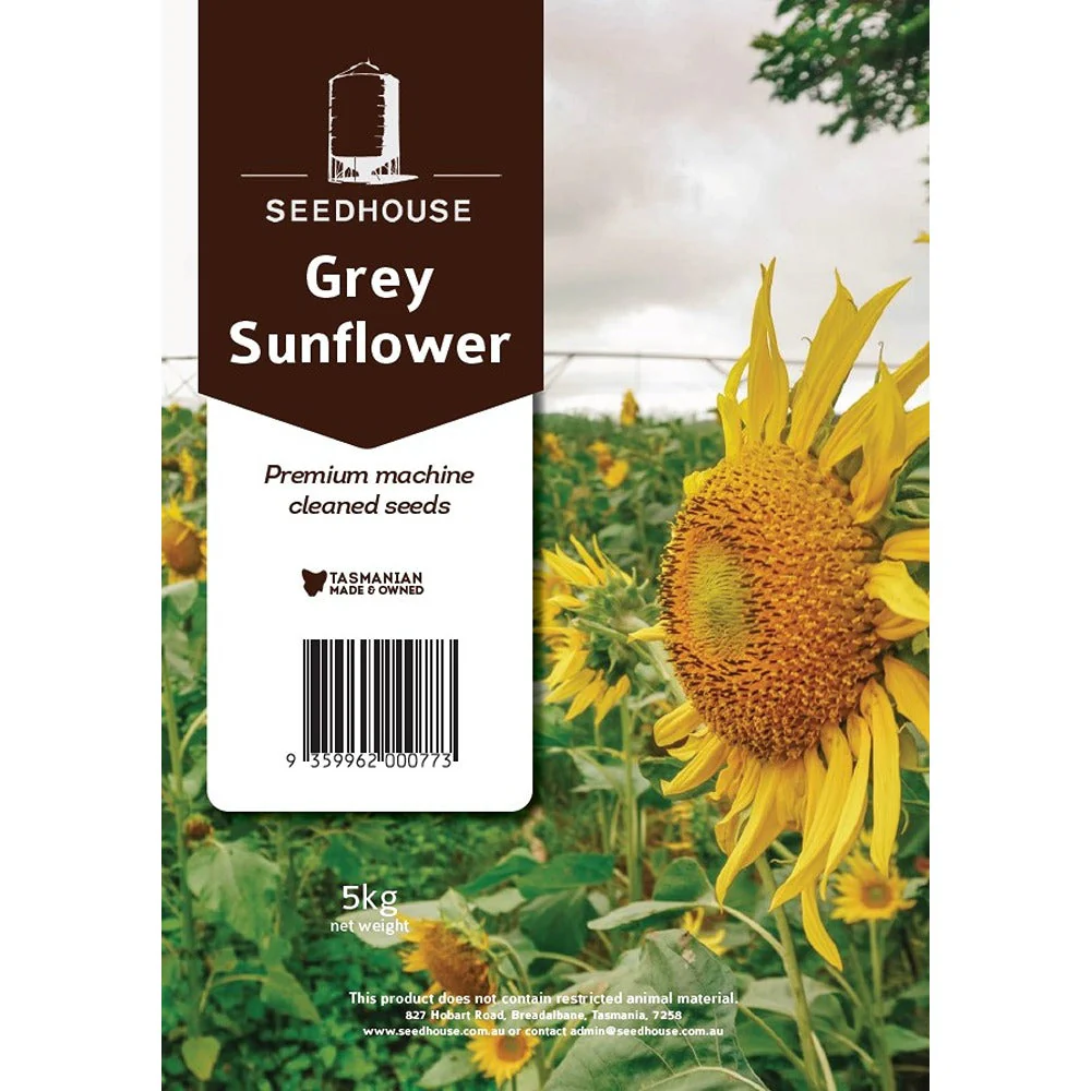 Seedhouse Grey Striped Sunflower 20kg - Image 3