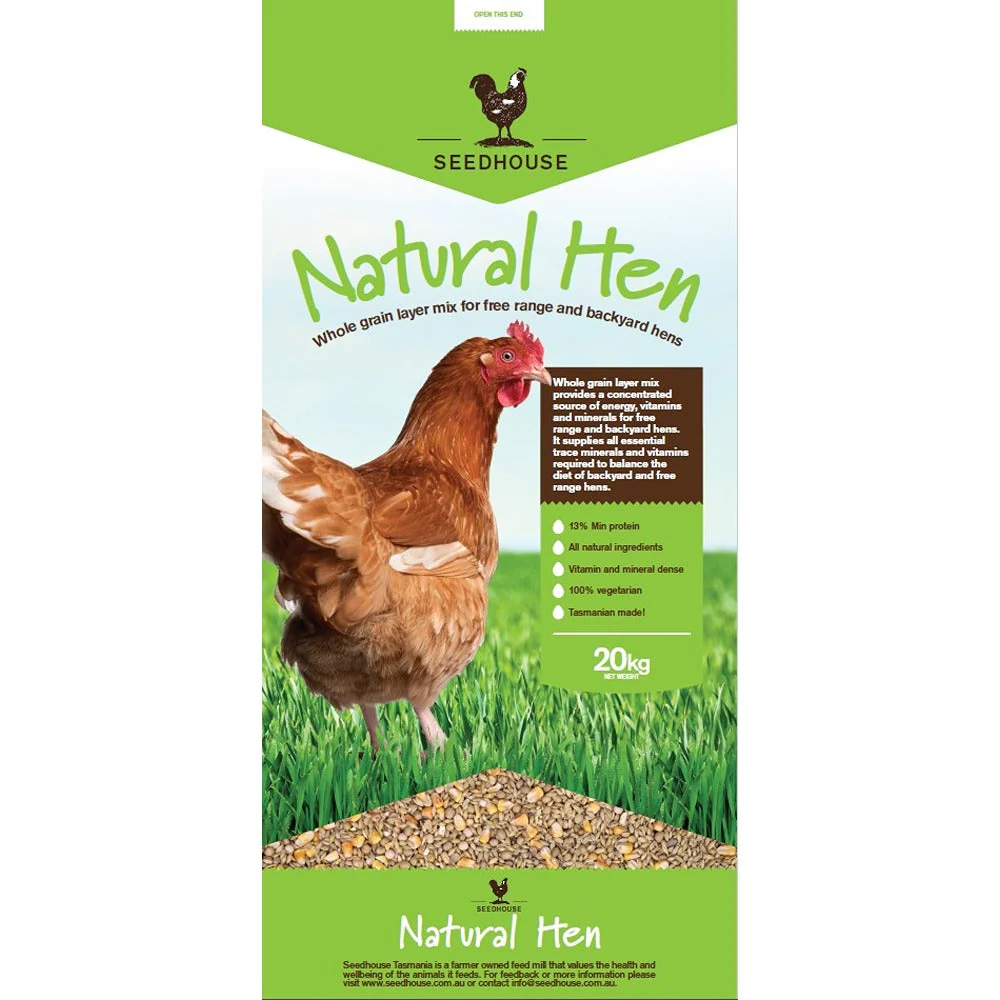 Seedhouse Natural Hen 20kg - Image 3