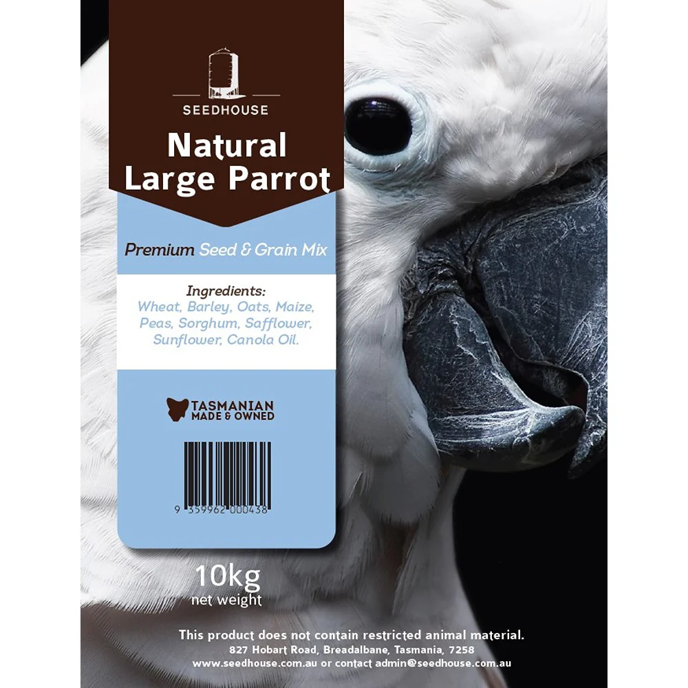 Seedhouse Natural Large Parrot - Image 2