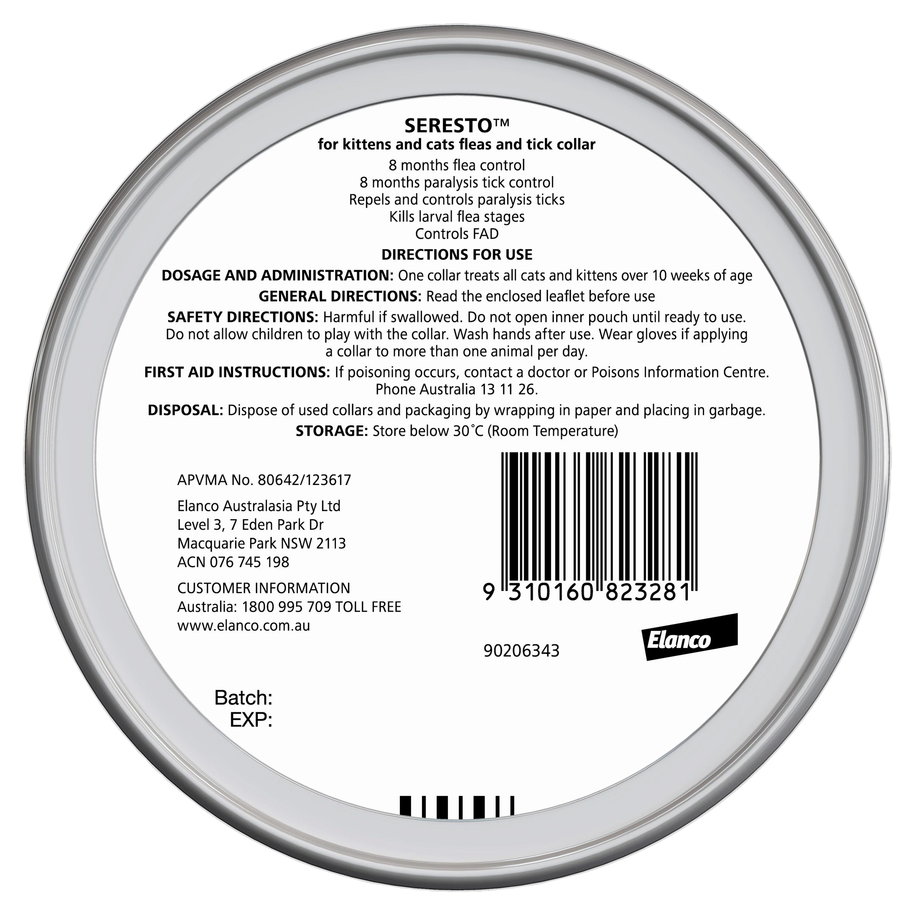 Seresto Flea & Tick Cat & Kitten Collar - Image 5
