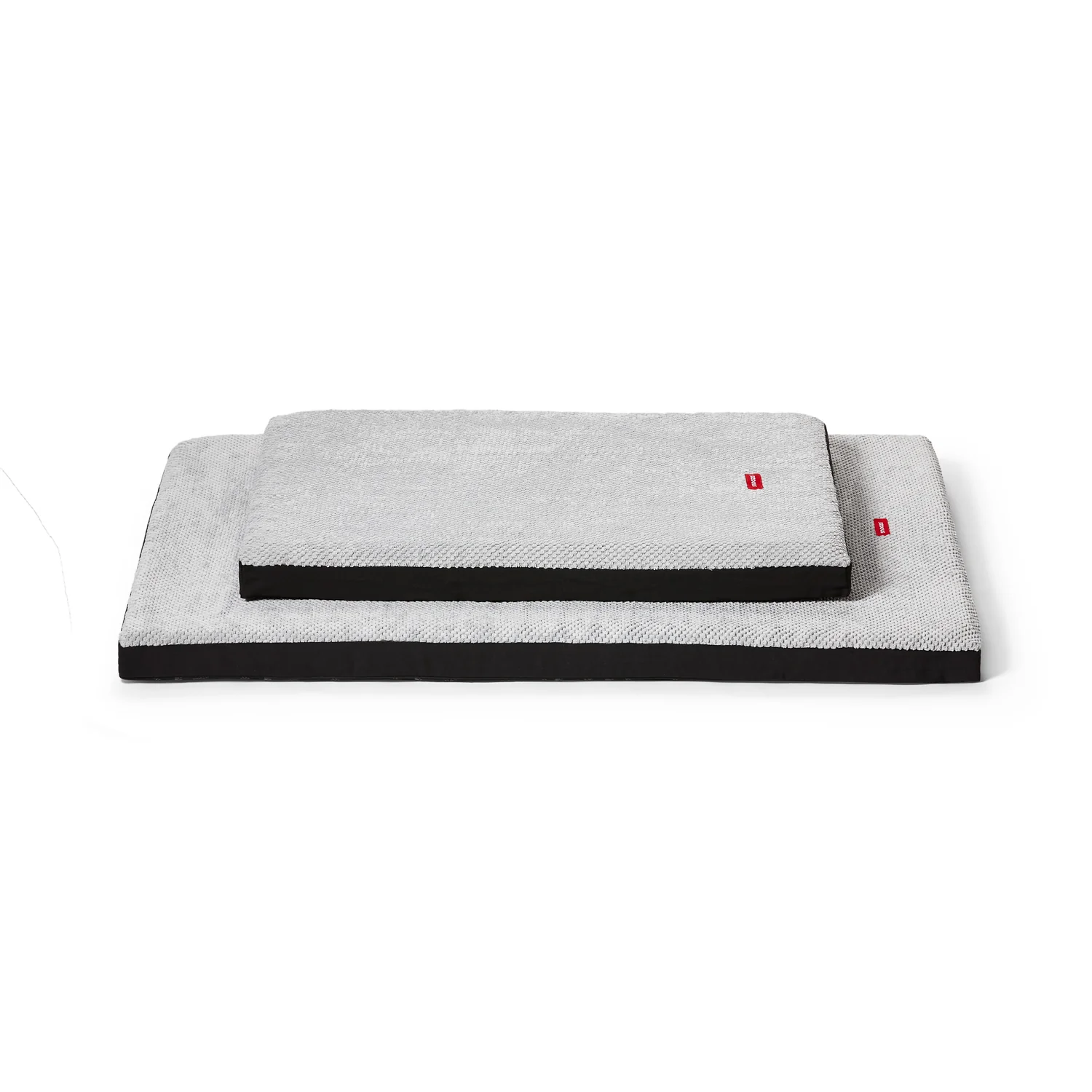 Snooza Orthopaedic Dog Bed Plush Grey - Image 3