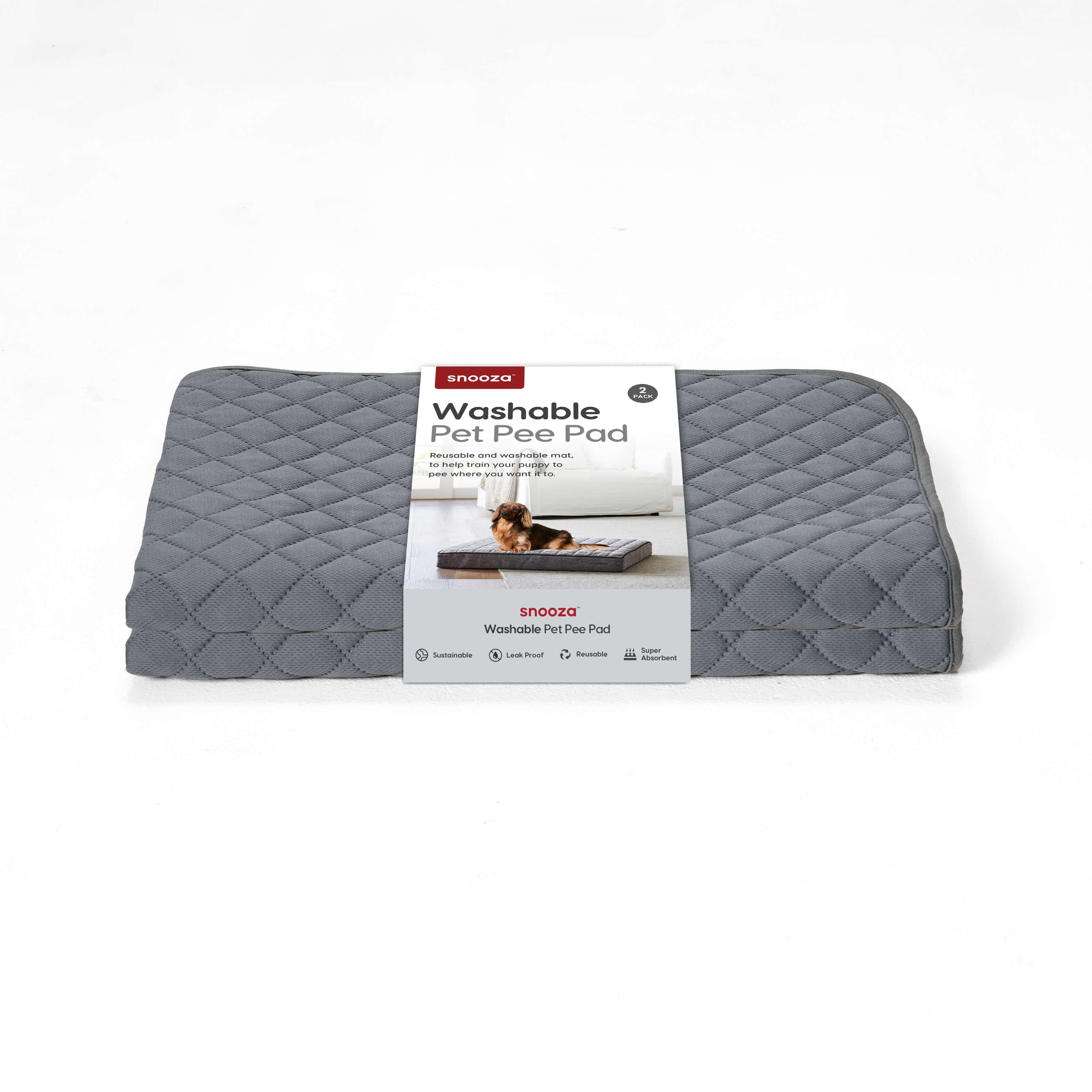 Snooza Washable Pee Pad Dark Grey 2pk - Image 13