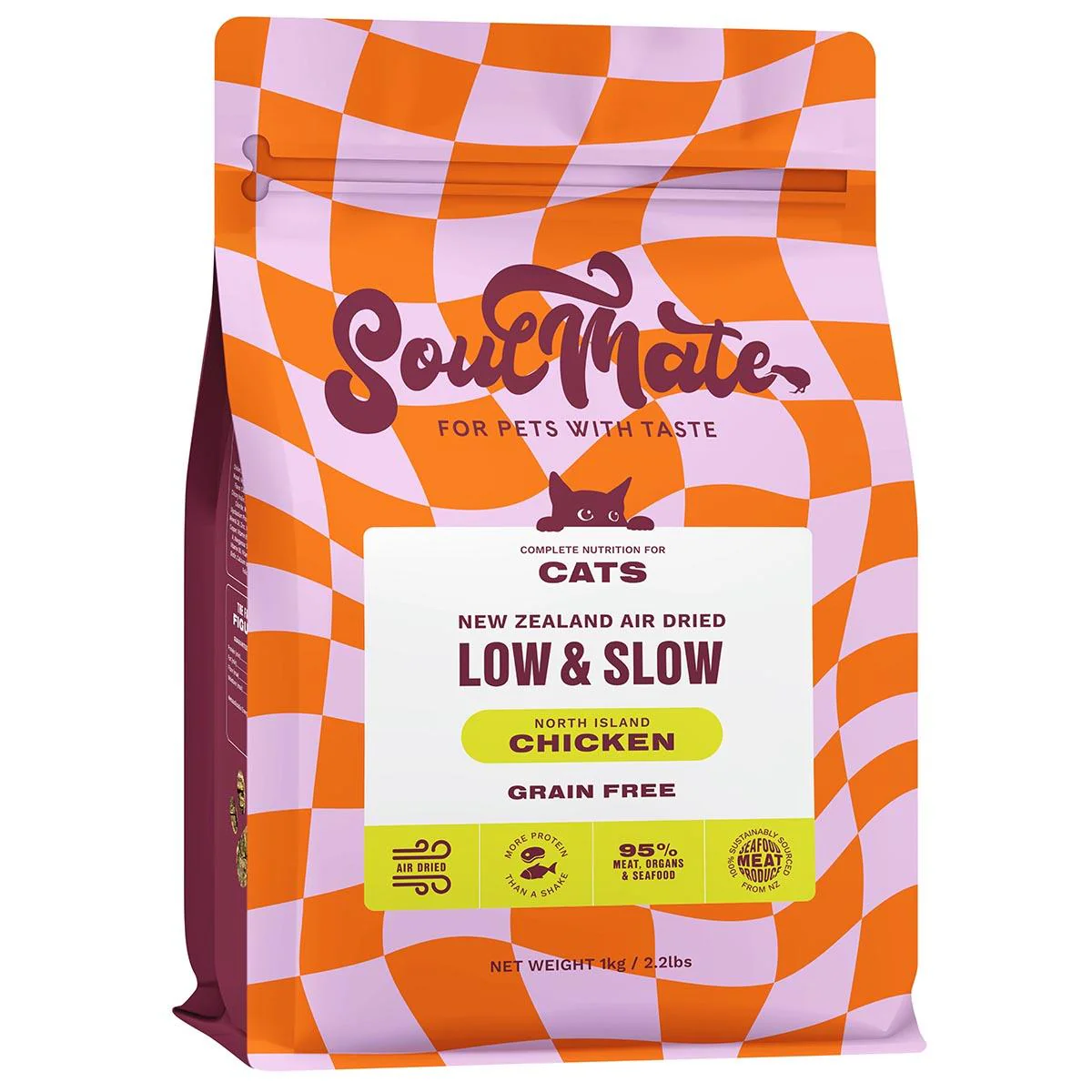 SoulMate Low & Slow Air Dried North Island Chicken Dry Cat Food - Image 7