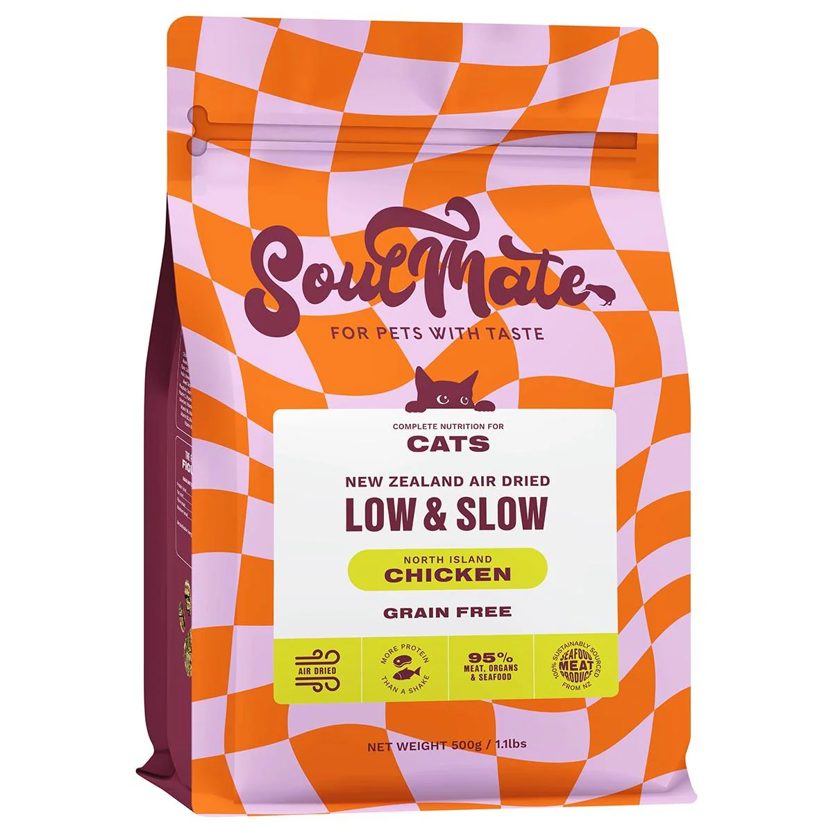 SoulMate Low & Slow Air Dried North Island Chicken Dry Cat Food - Image 8