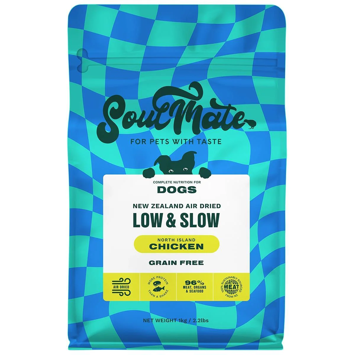 SoulMate Low & Slow Air Dried North Island Chicken Dry Dog Food - Image 2