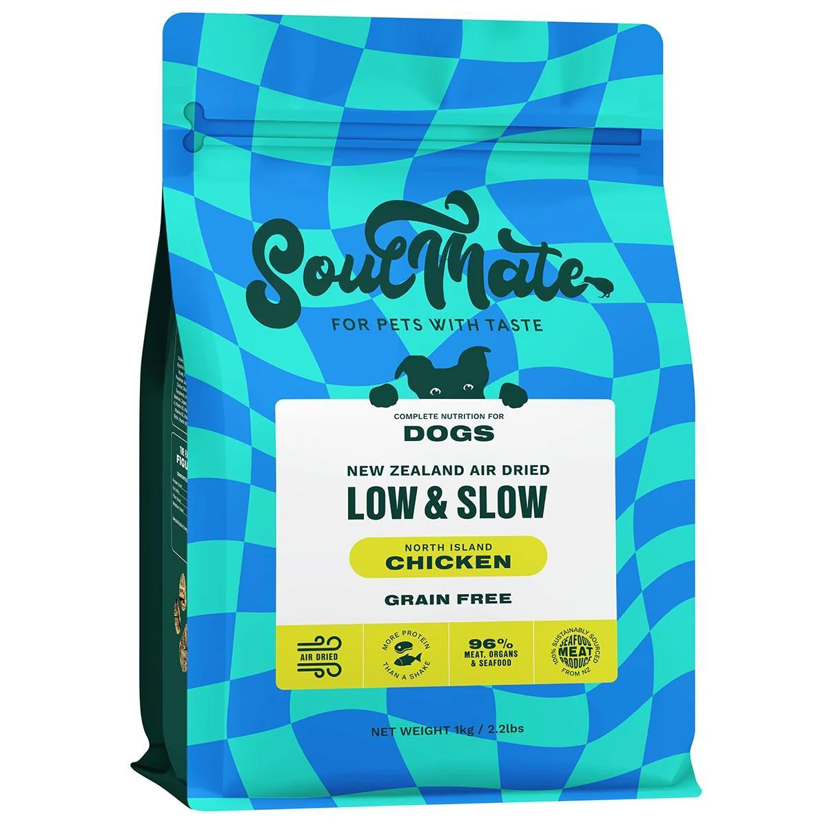SoulMate Low & Slow Air Dried North Island Chicken Dry Dog Food - Image 6