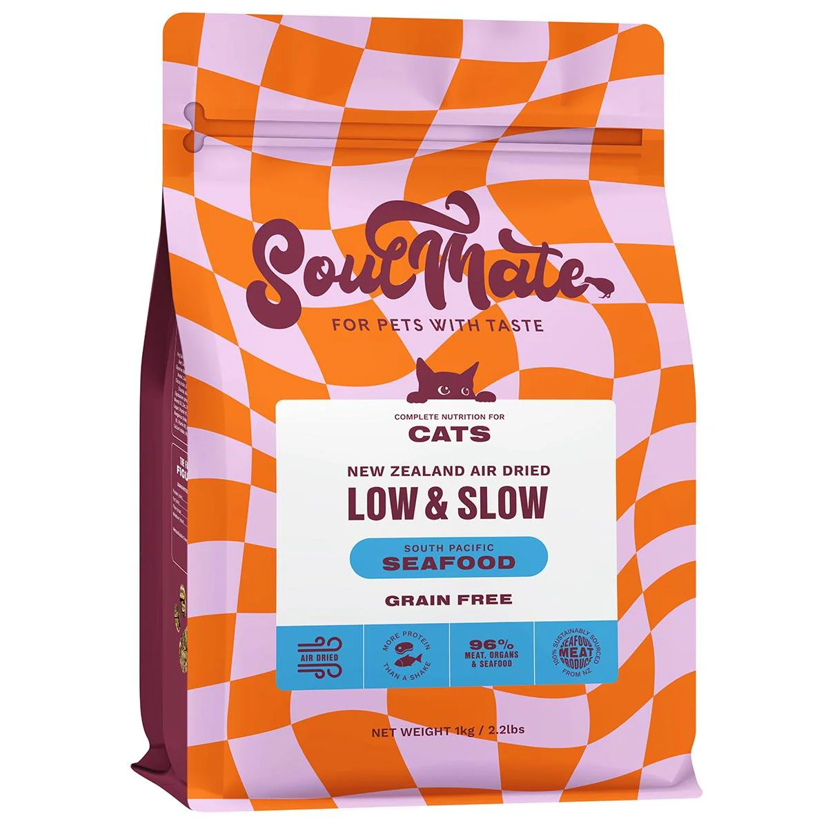 SoulMate Low & Slow Air Dried South Pacific Seafood Dry Cat Food - Image 7