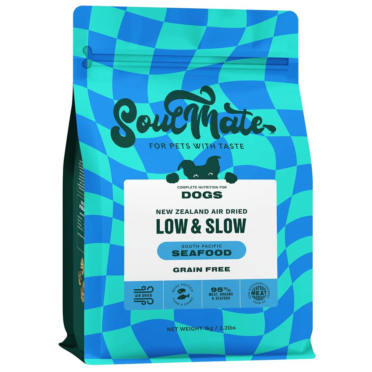 SoulMate Low & Slow Air Dried South Pacific Seafood Dry Dog Food - Image 8