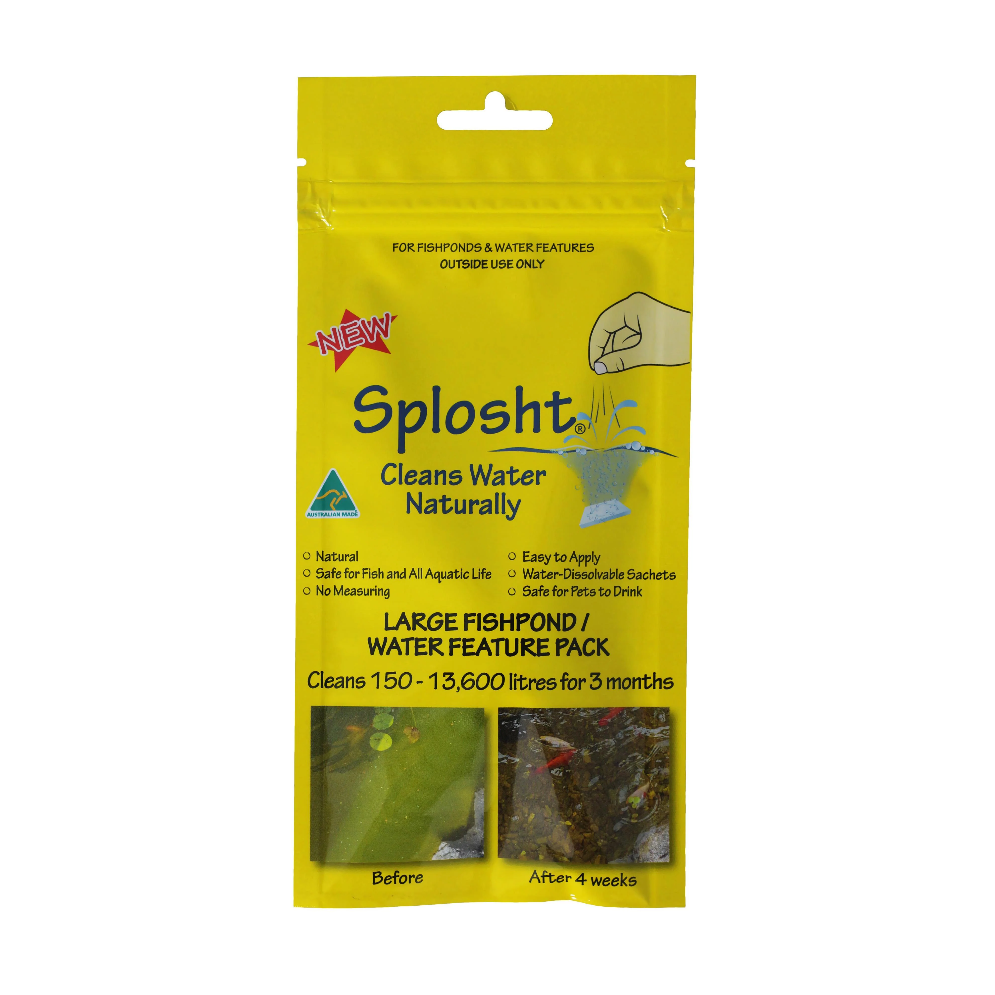 Splosht Water Cleaner Pack For Large Fishpond - Image 3