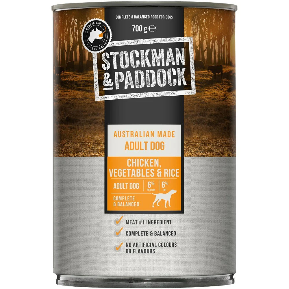 Stockman & Paddock Adult Dog Chicken with Vegetables & Rice Wet Dog Food - Image 6