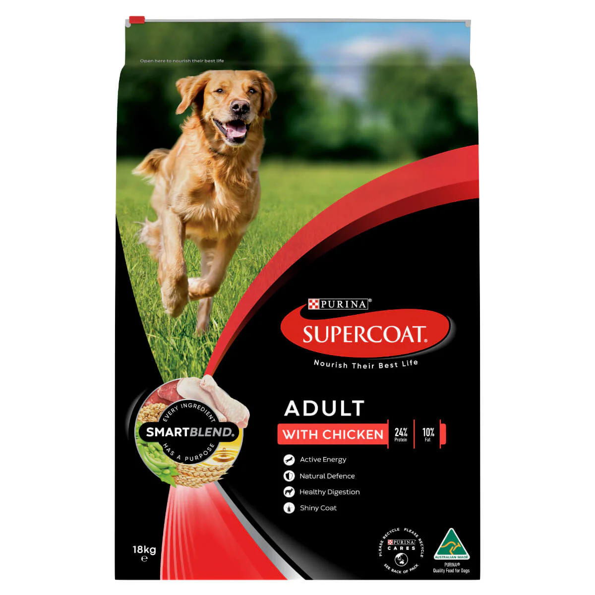Supercoat Adult Chicken Dry Dog Food 18kg - Image 3