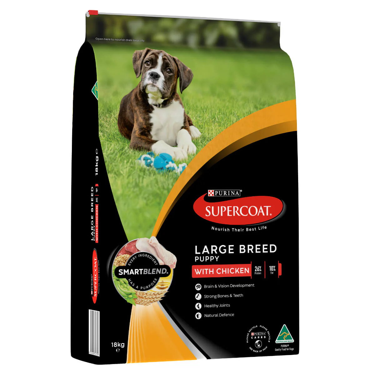 Supercoat Large Breed Puppy Chicken Dry Dog Food 18kg - Image 4
