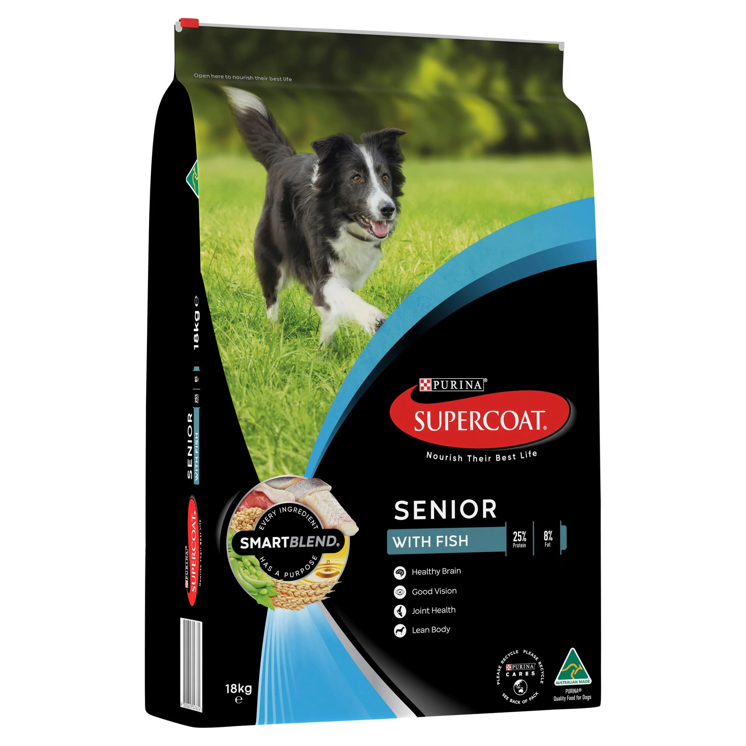 Supercoat Senior Fish Dry Dog Food 18kg - Image 20
