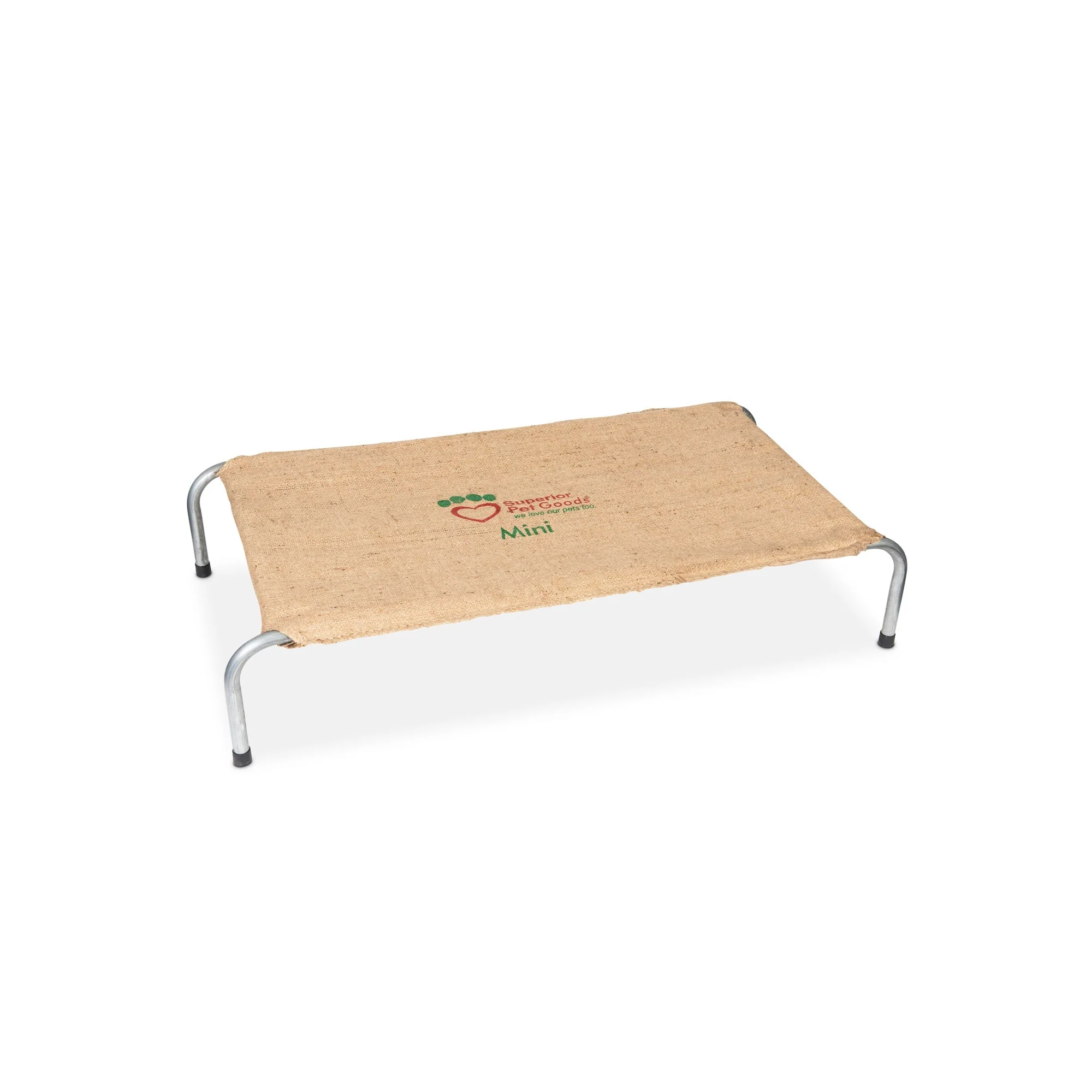 Superior Pet Goods Hessian Bag Raised Dog Bed - Image 4