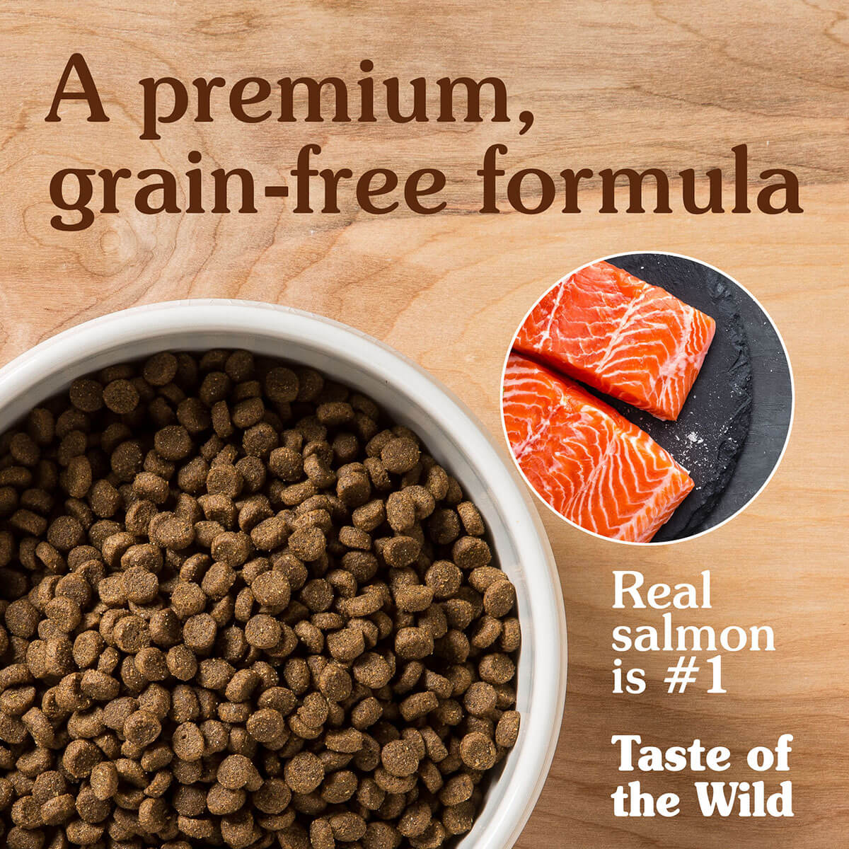 Taste of the Wild Pacific Stream Smoked Salmon Puppy Dry Dog Food - Image 3