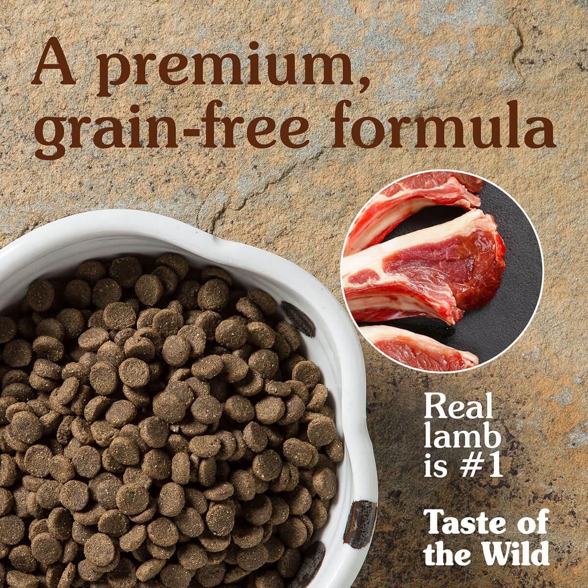 Taste of the Wild Sierra Mountain Roasted Lamb Dry Dog Food - Image 11