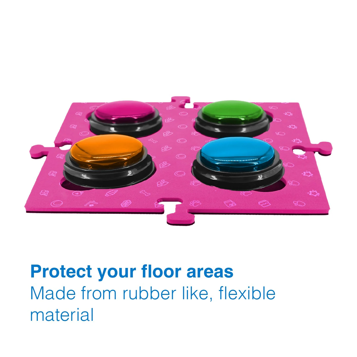 Tech 4 Pets Talk & Communicate Button Mat 2 Pack - Image 12