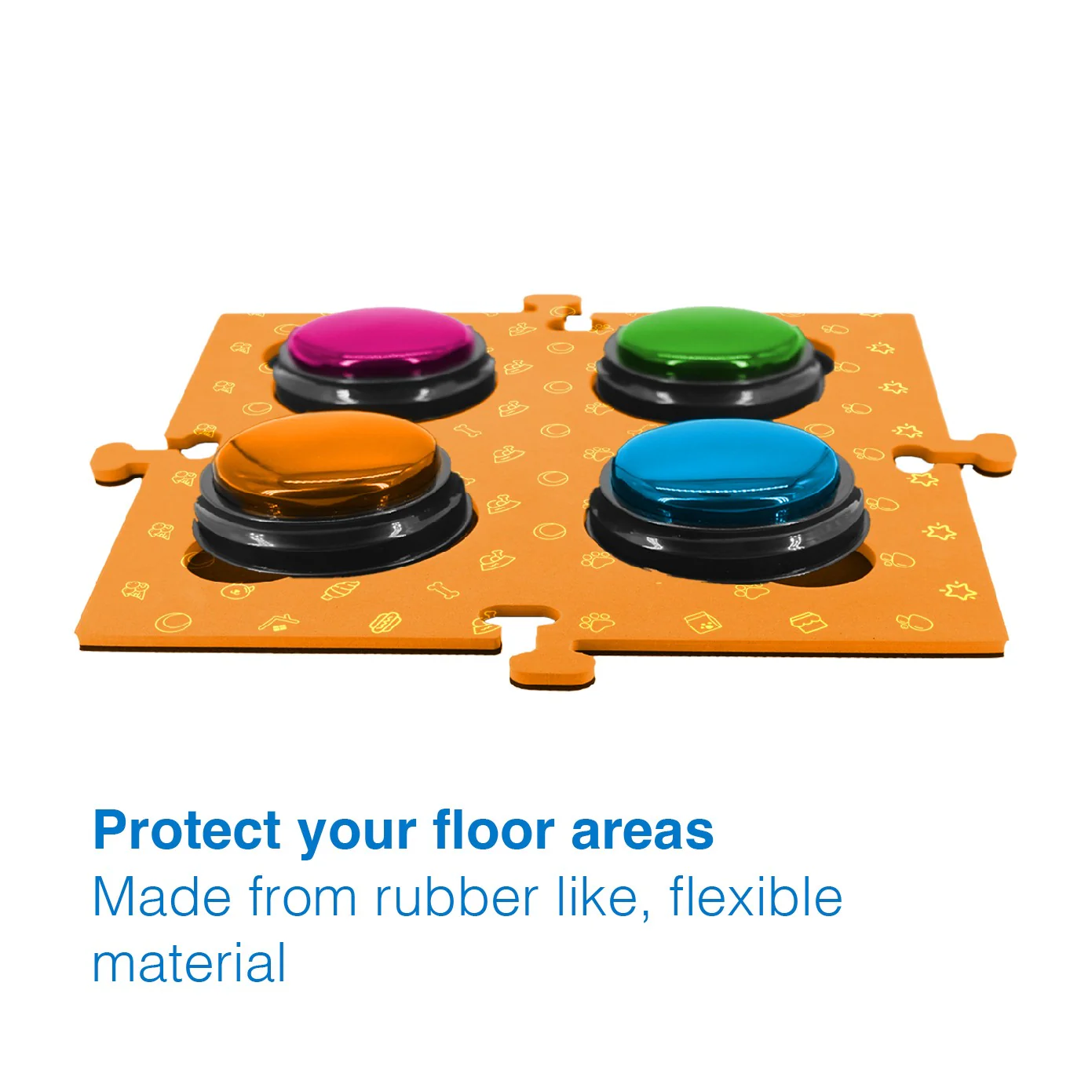 Tech 4 Pets Talk & Communicate Button Mat 2 Pack - Image 14