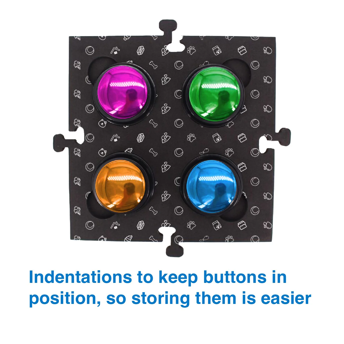 Tech 4 Pets Talk & Communicate Button Mat 2 Pack - Image 26