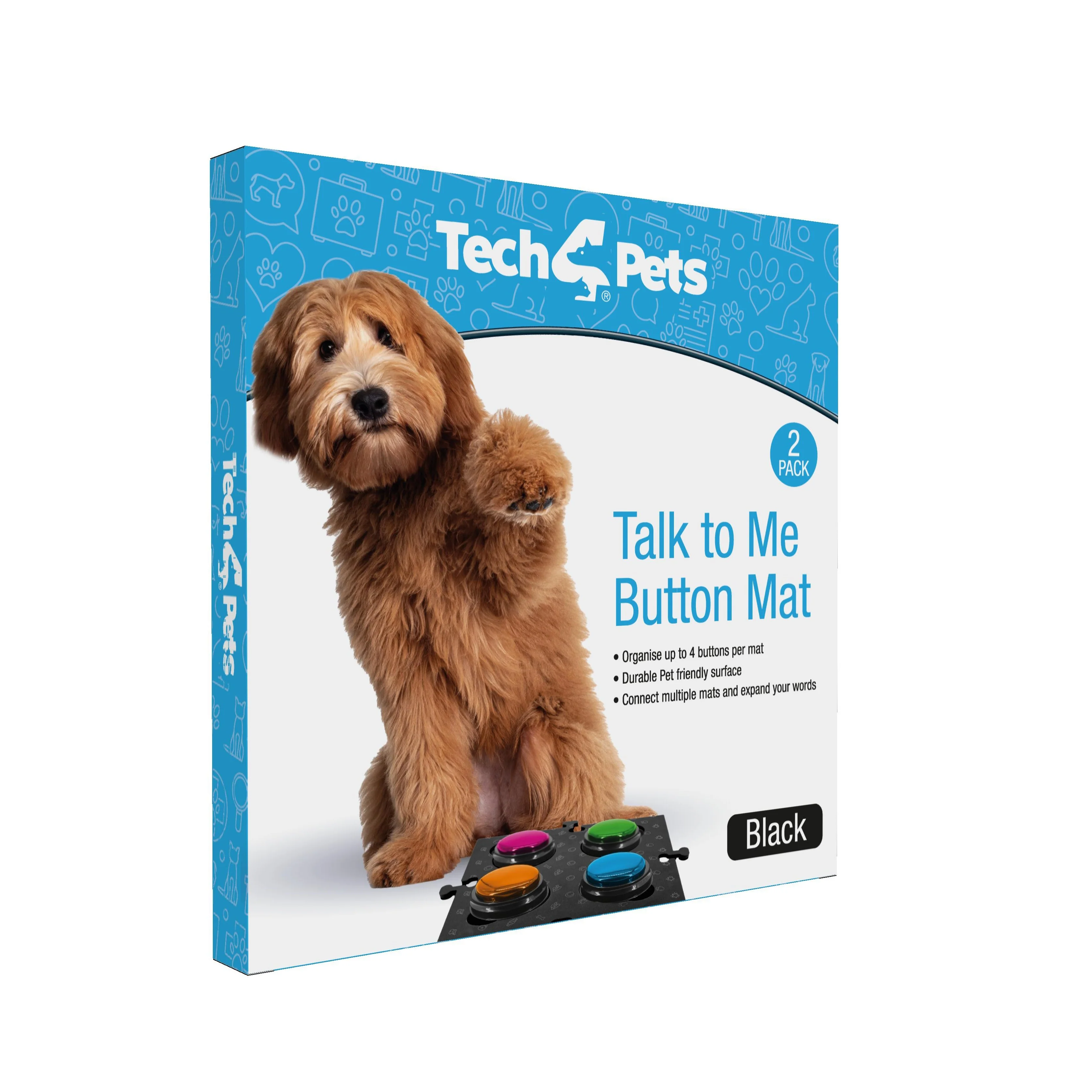 Tech 4 Pets Talk & Communicate Button Mat 2 Pack - Image 34