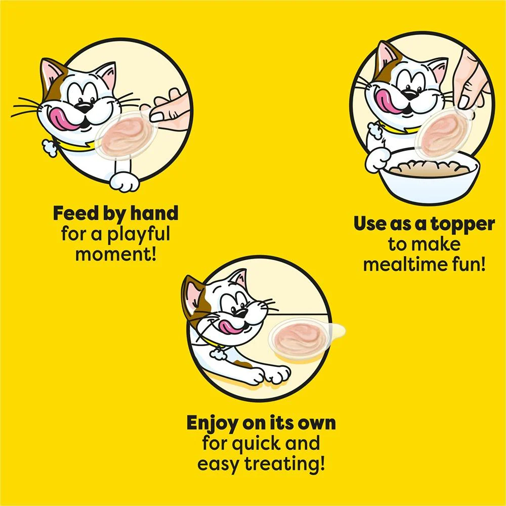 Temptations Creamy Spoons Cat Treat Savory Salmon & Tempting Tuna 4x10g - Image 5