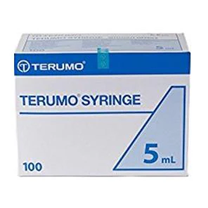 Terumo Eccentric/Luer Tip 3-Part Syringe 5ml EACH - Image 2
