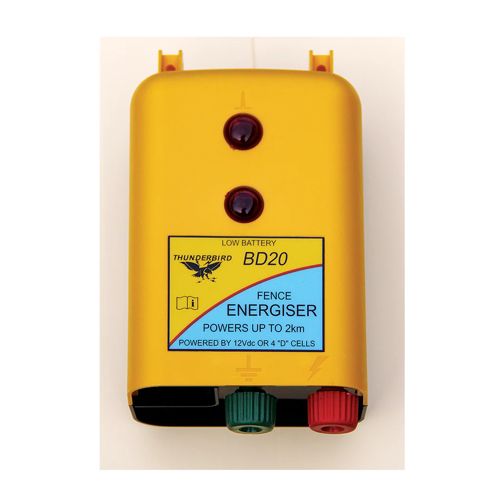 Thunderbird 2km - 4 x D Cell Battery Energiser - Image 2