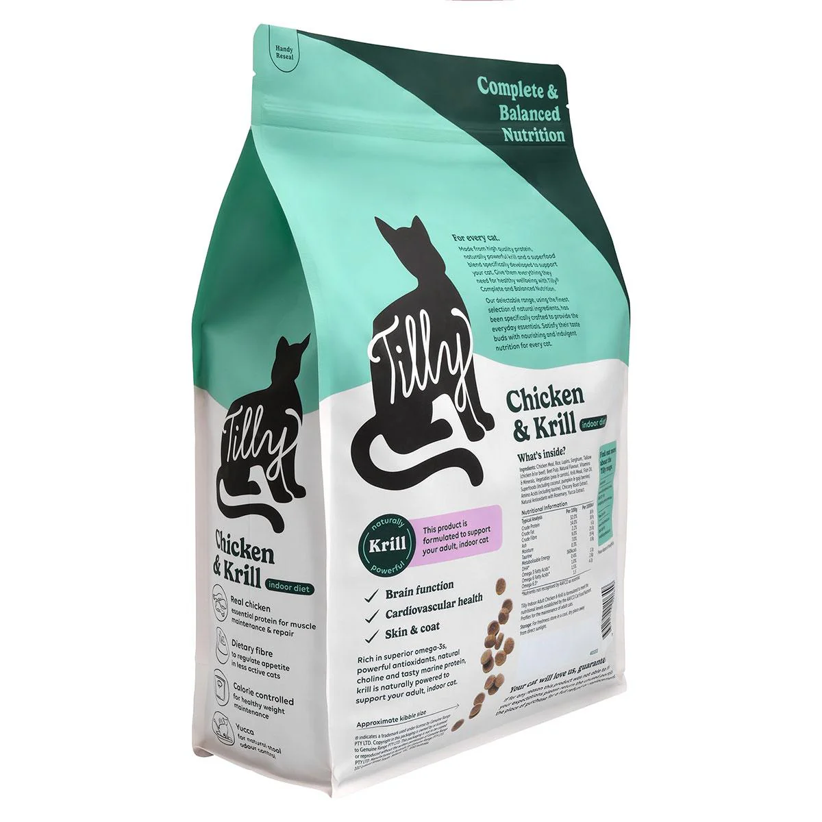 Tilly Indoor Adult Chicken & Krill Dry Cat Food - Image 10