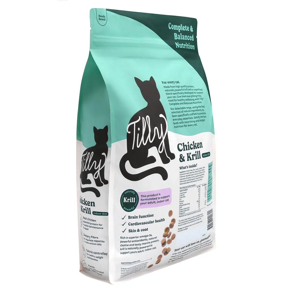 Tilly Indoor Adult Chicken & Krill Dry Cat Food - Image 9