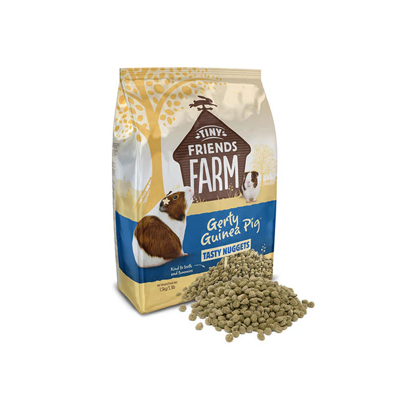 Tiny Friends Farm Gerty Guinea Pig Tasty Nuggets 1.5kg - Image 2