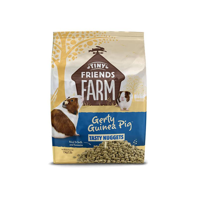 Tiny Friends Farm Gerty Guinea Pig Tasty Nuggets 1.5kg - Image 5